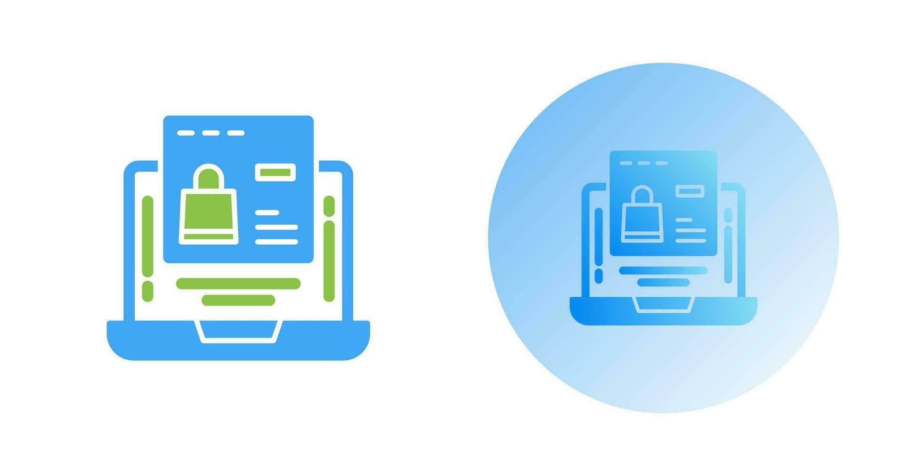 Online Shopping Vector Icon