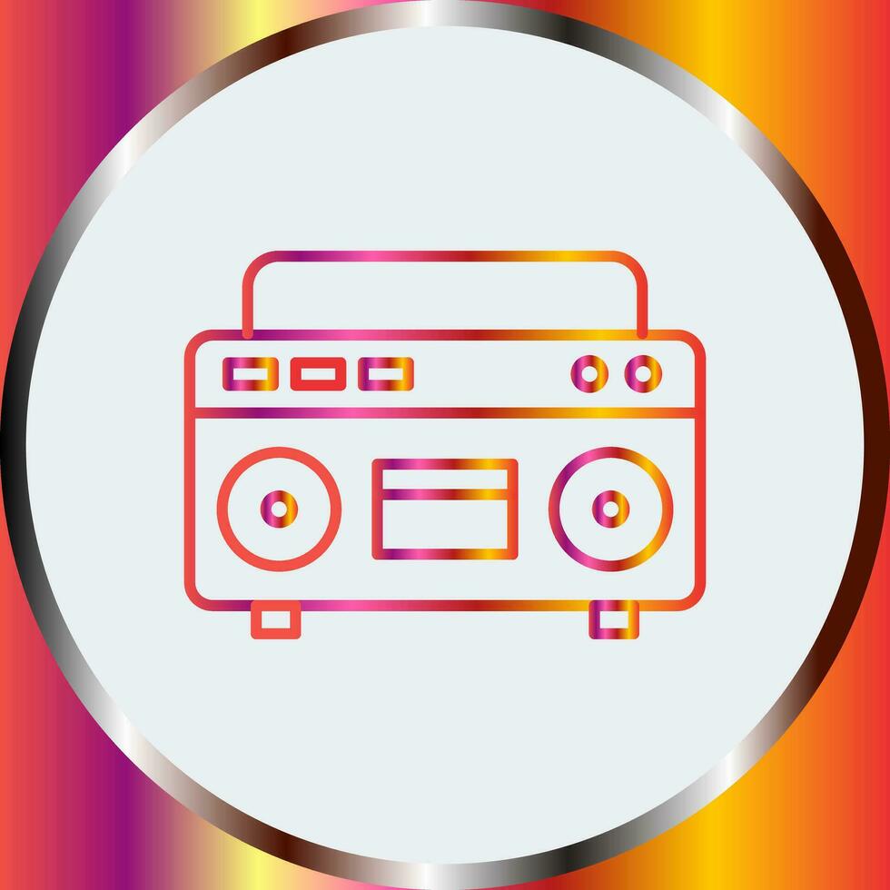 Casette Player Vector Icon