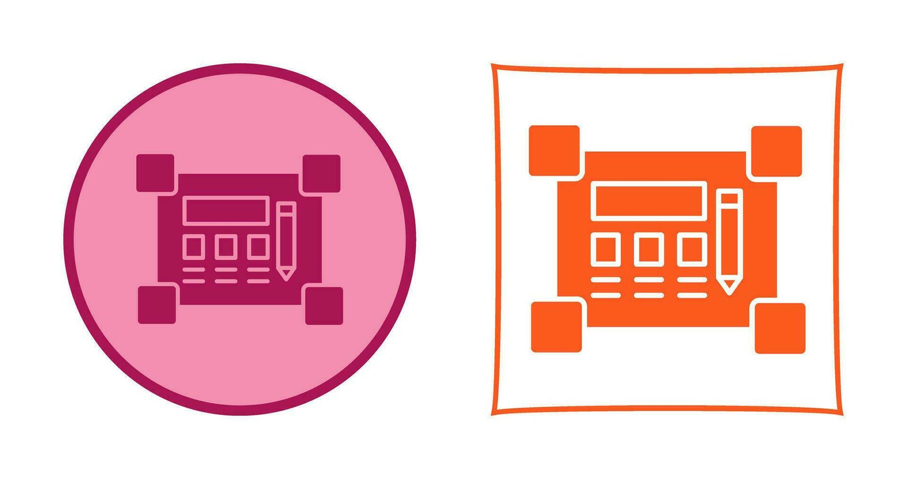 Blueprint Vector Icon