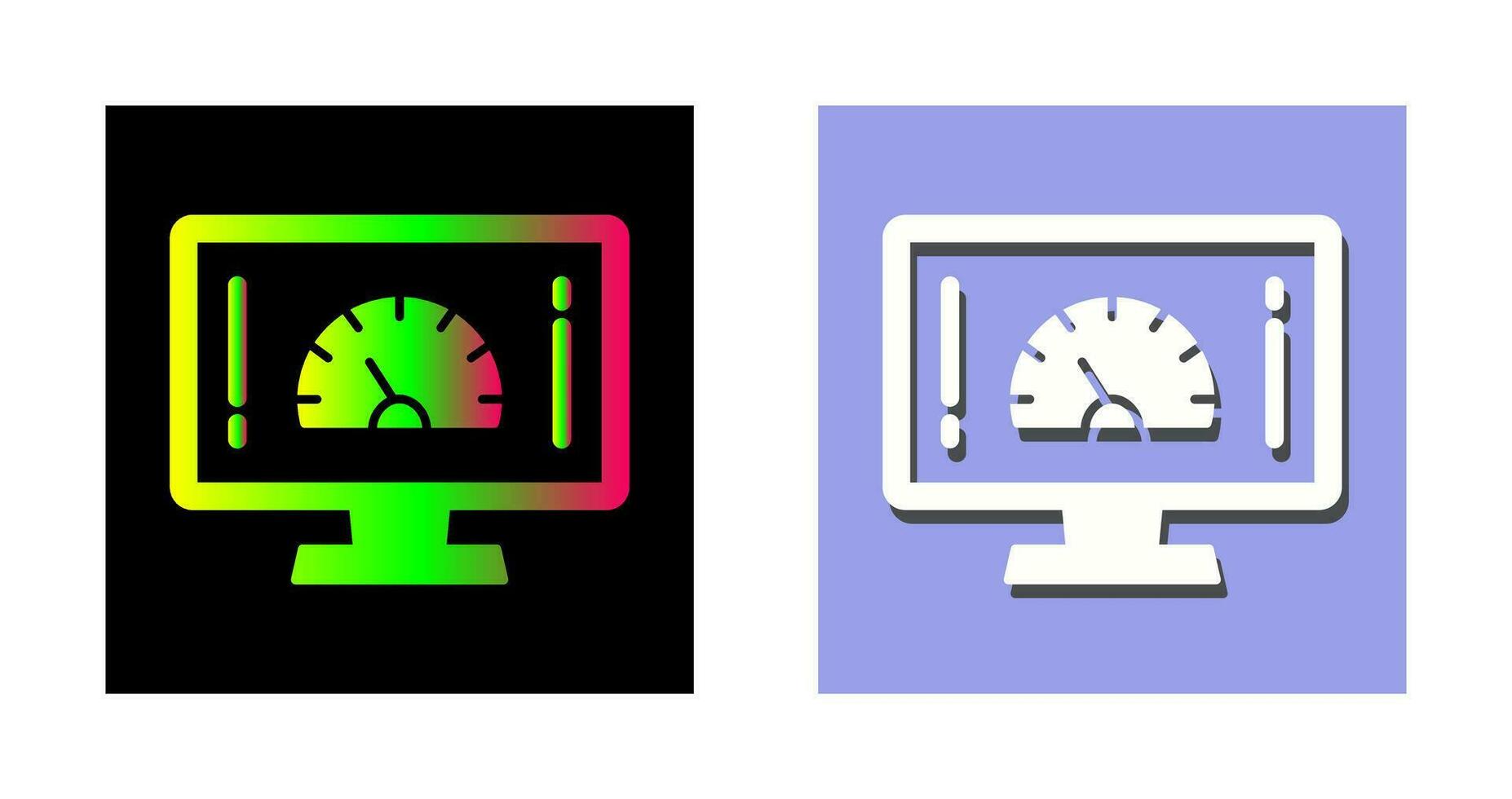 Speed Test Vector Icon