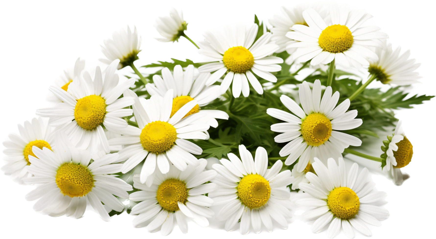 Chamomile png with AI generated.