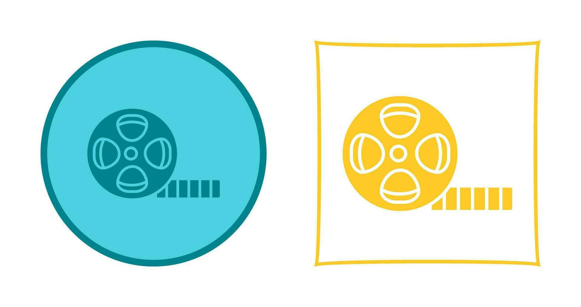 Film Reel Vector Icon