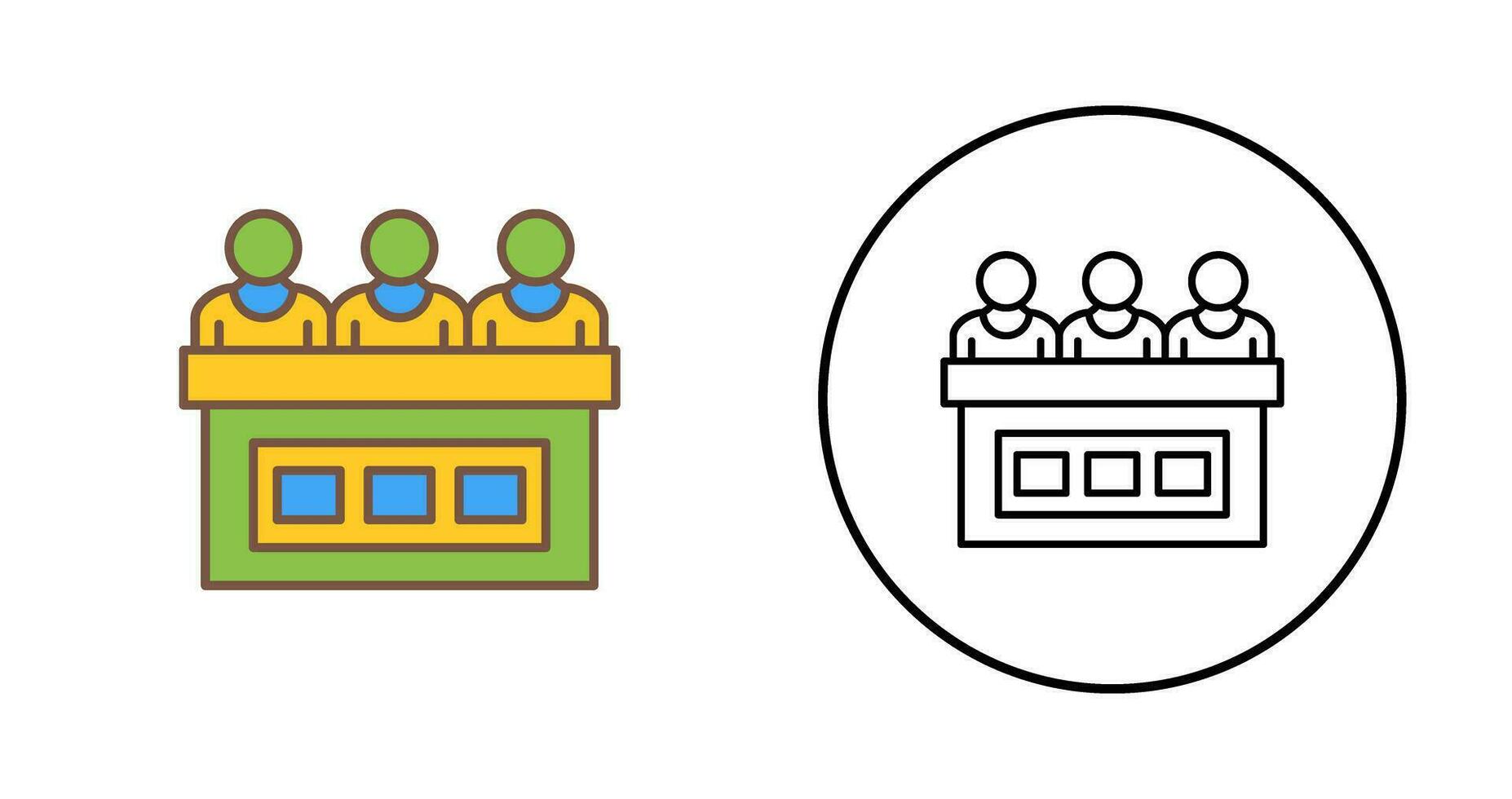 Jury Vector Icon