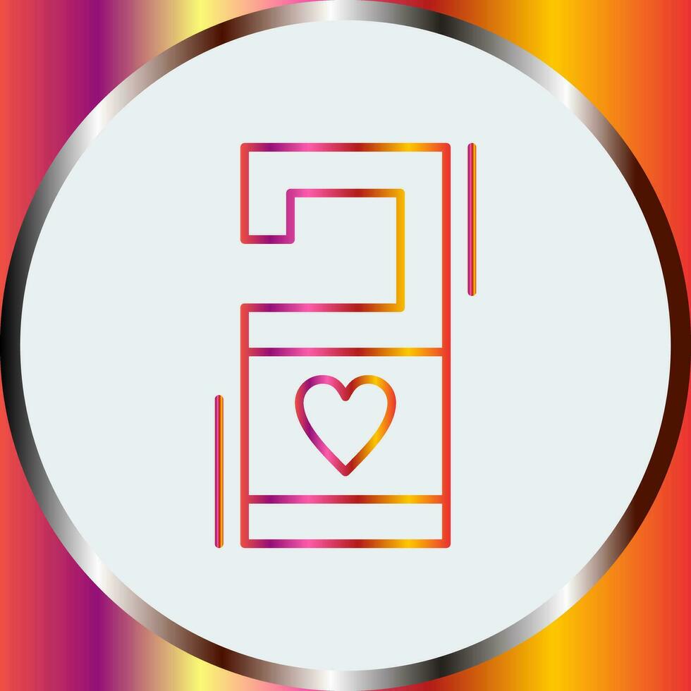 Door Knob Sign Vector Icon