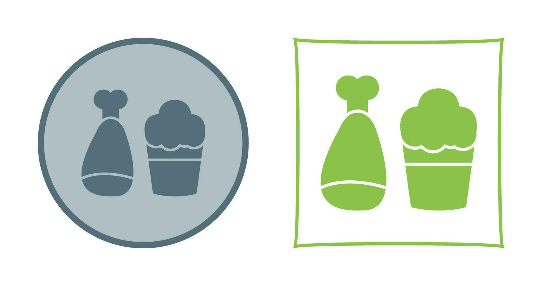 Food and Beer Vector Icon
