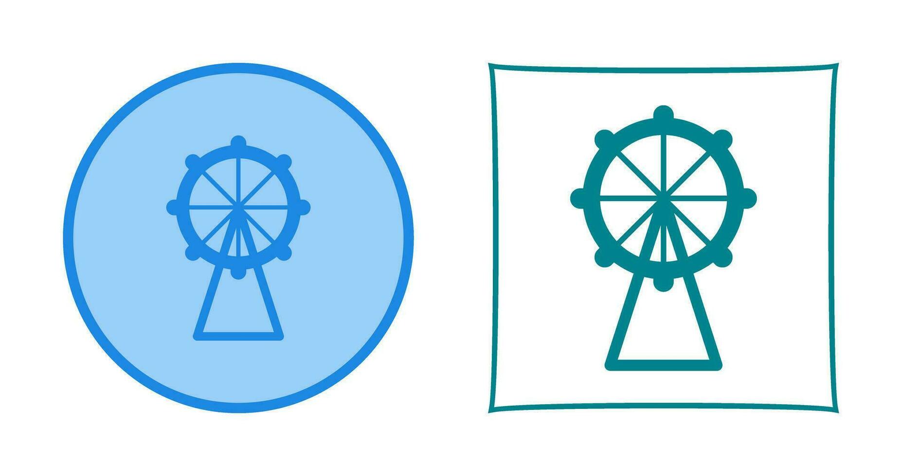 Ferris Wheel Vector Icon