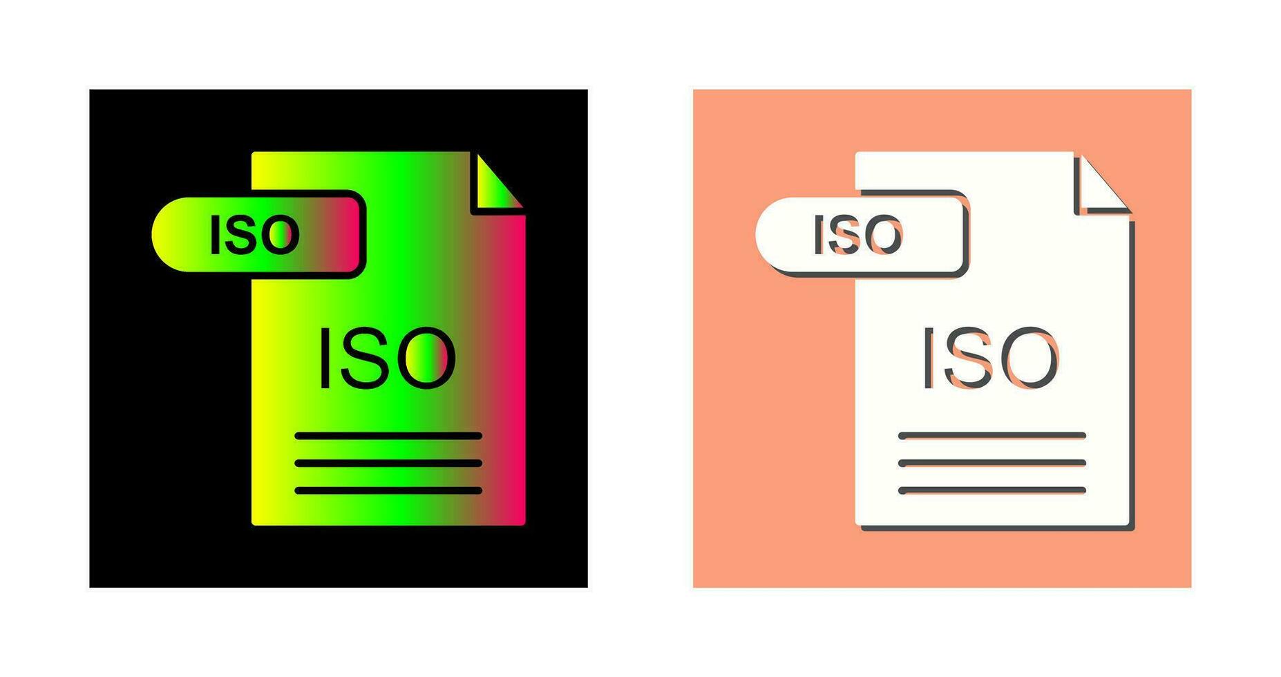 ISO Vector Icon