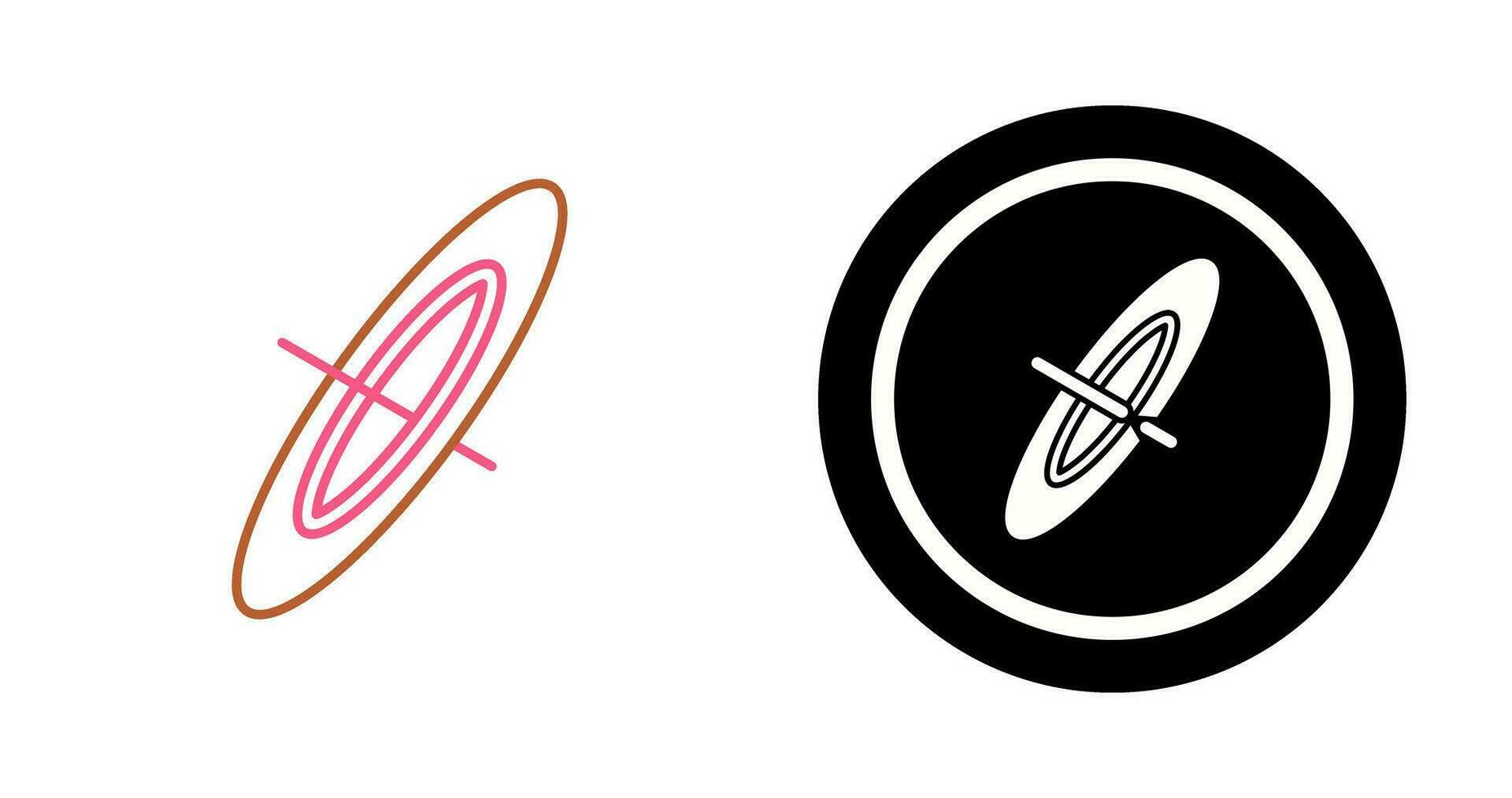 Black Hole Vector Icon