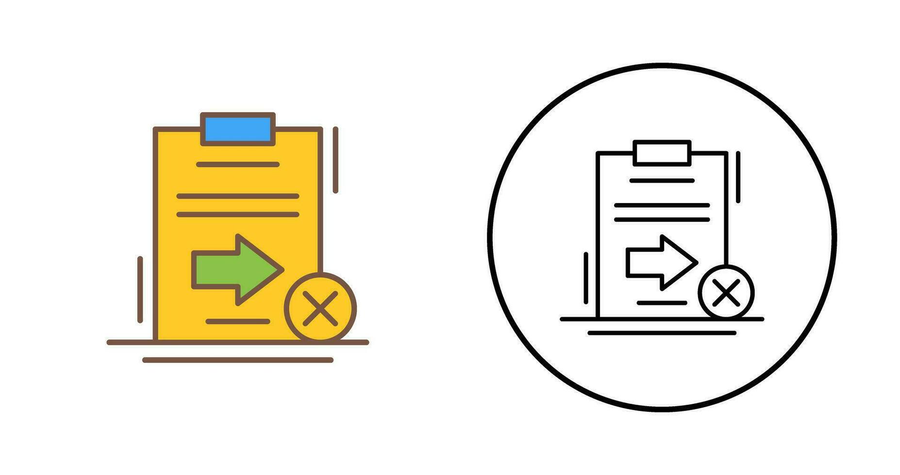 Send Failed Vector Icon