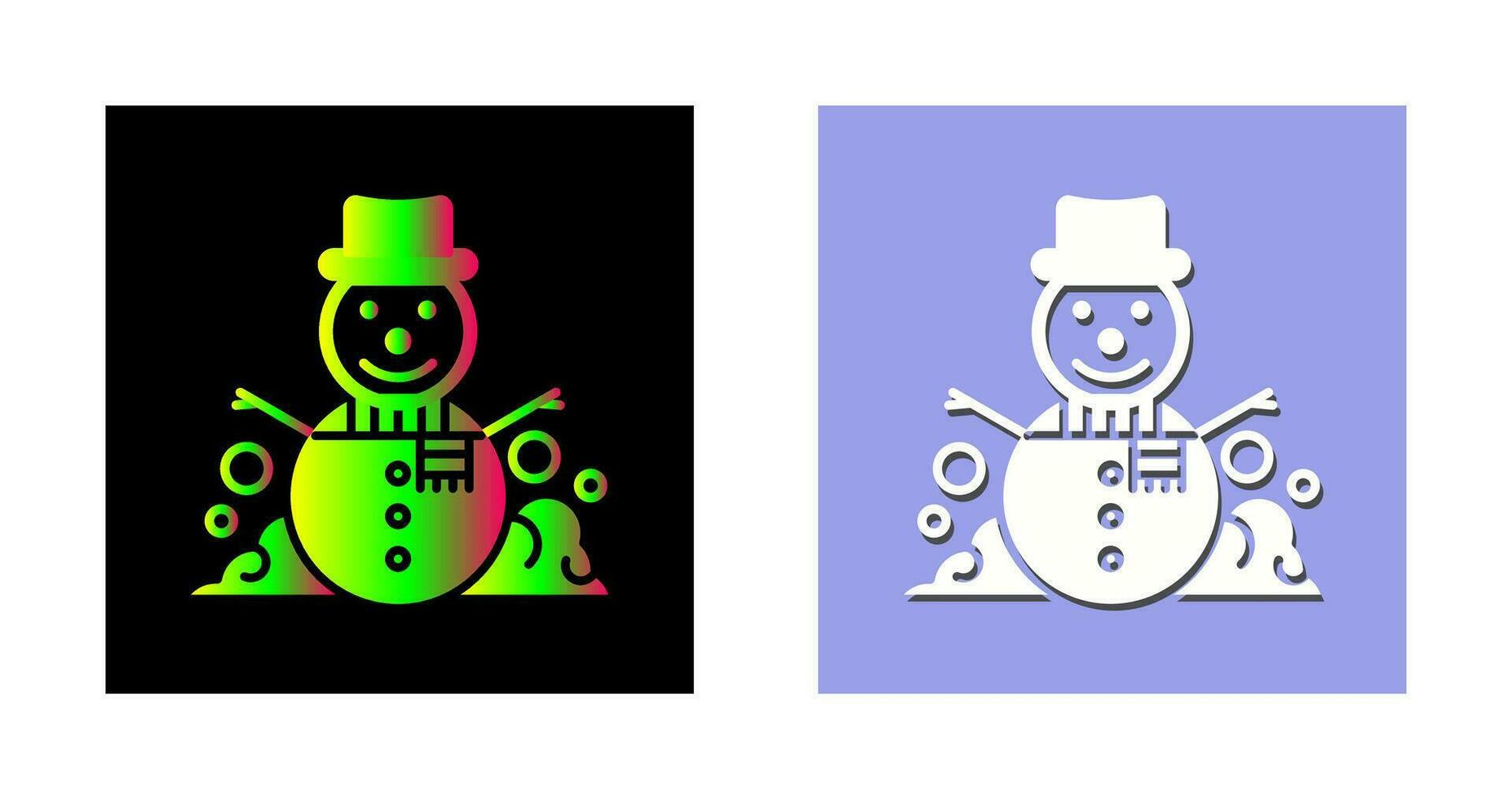 Snowman Vector Icon