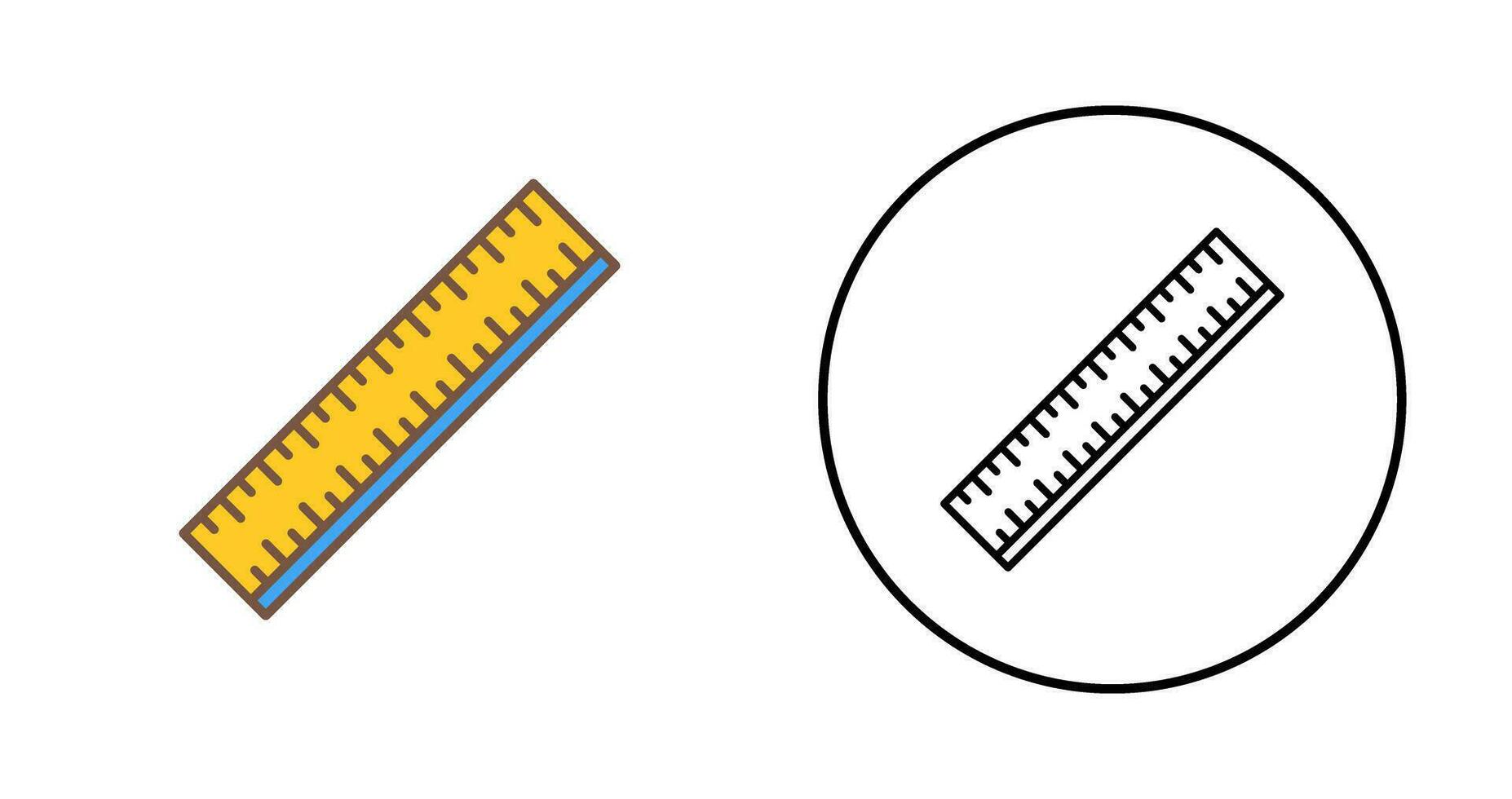 Ruler Vector Icon