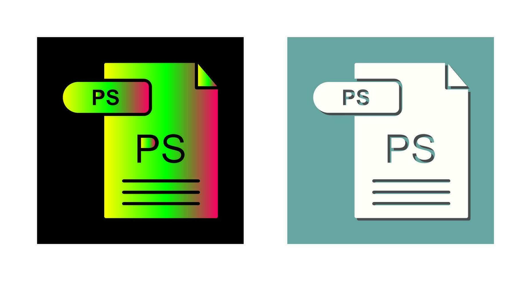 icono de vector pd