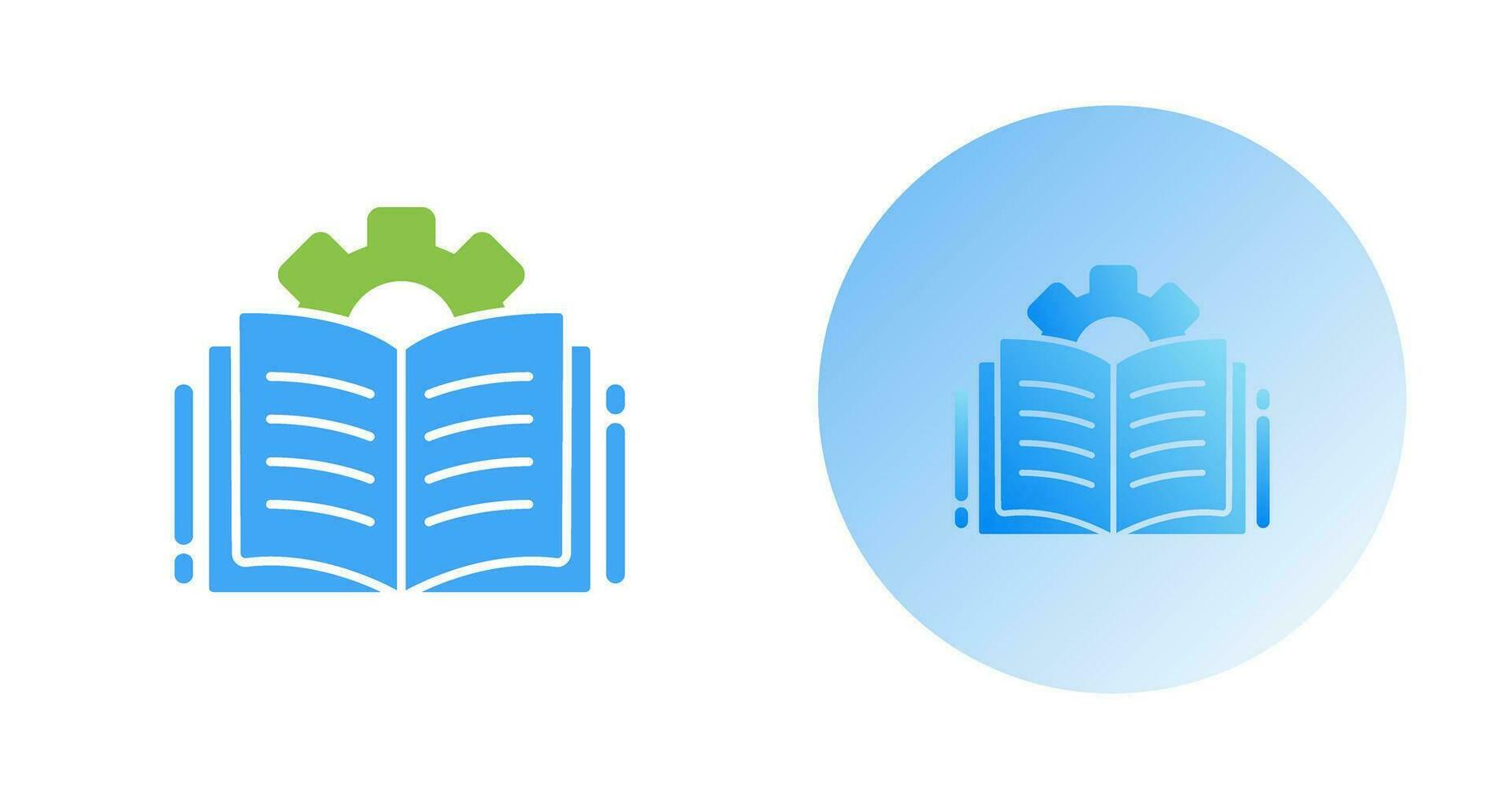 Open Book Vector Icon