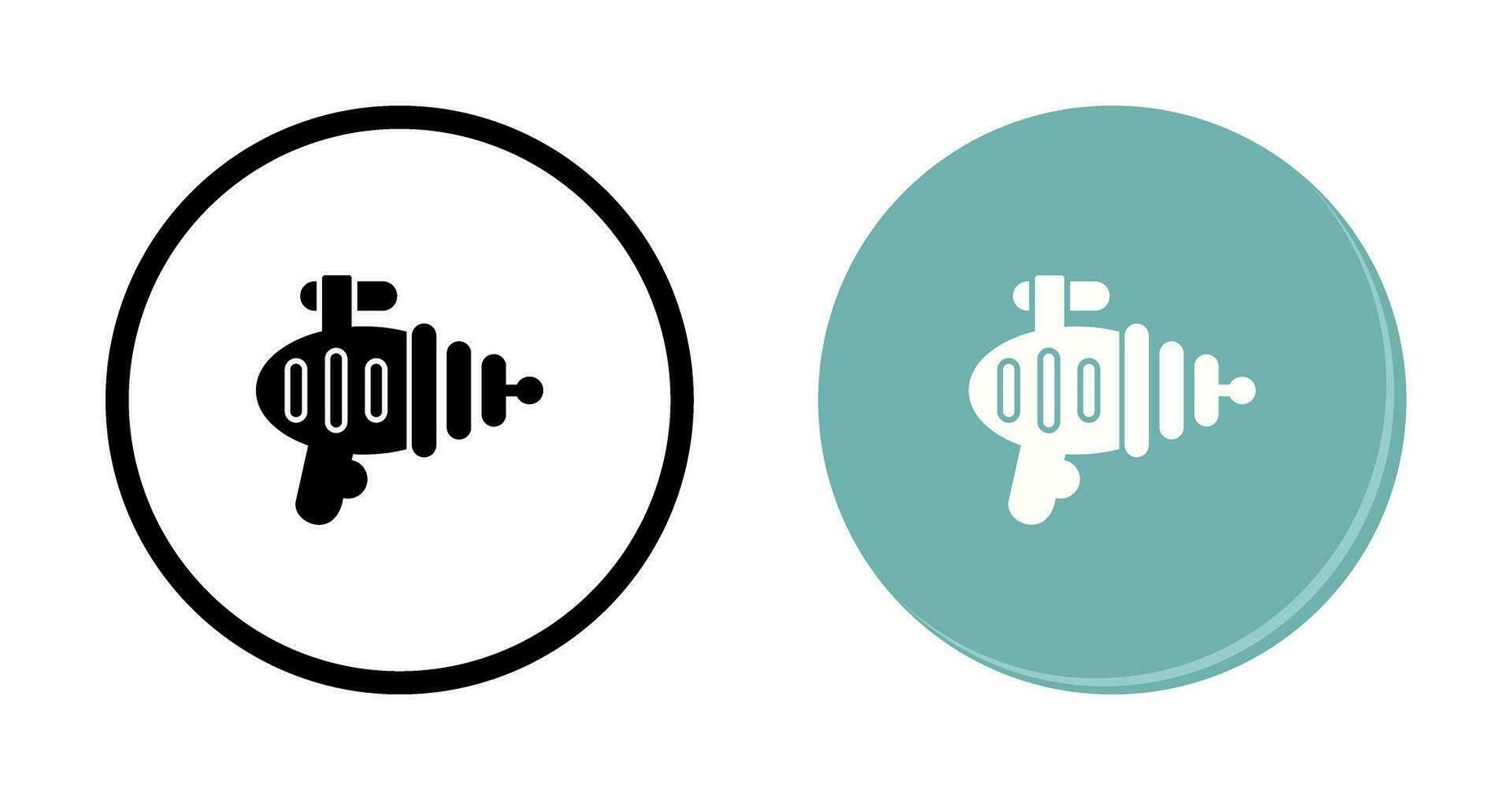Laser Gun Vector Icon
