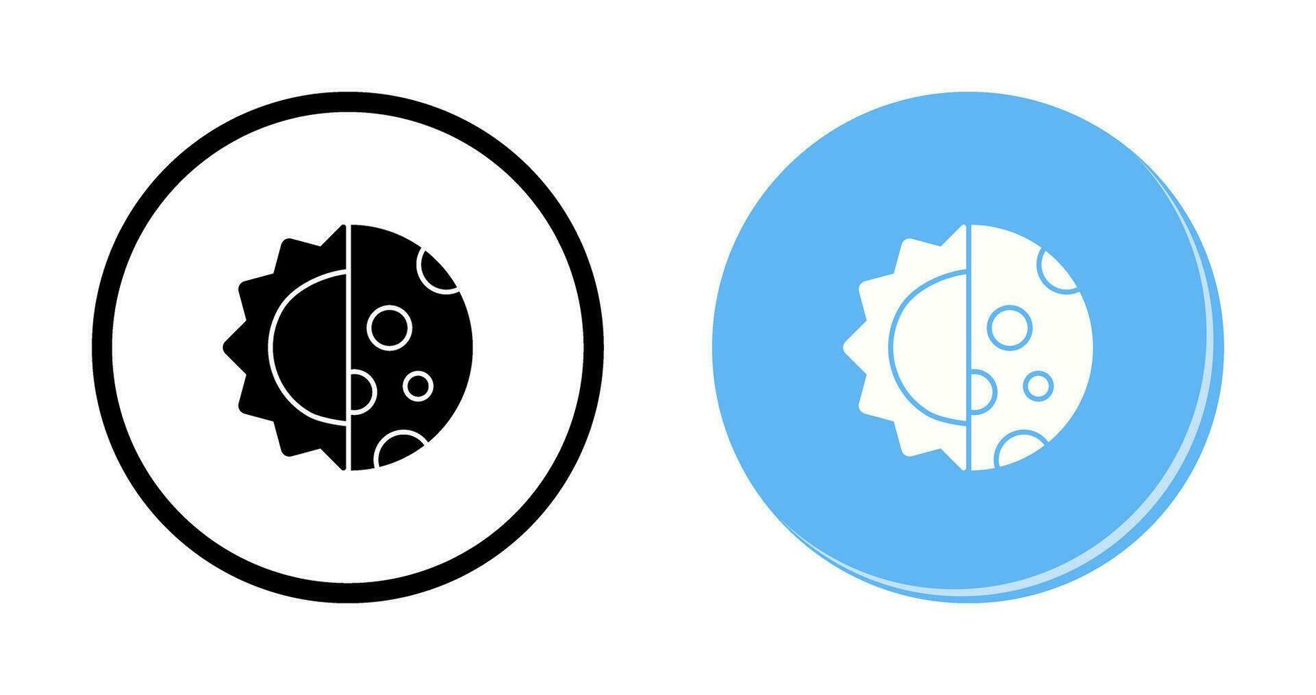 Day And Nigt Vector Icon