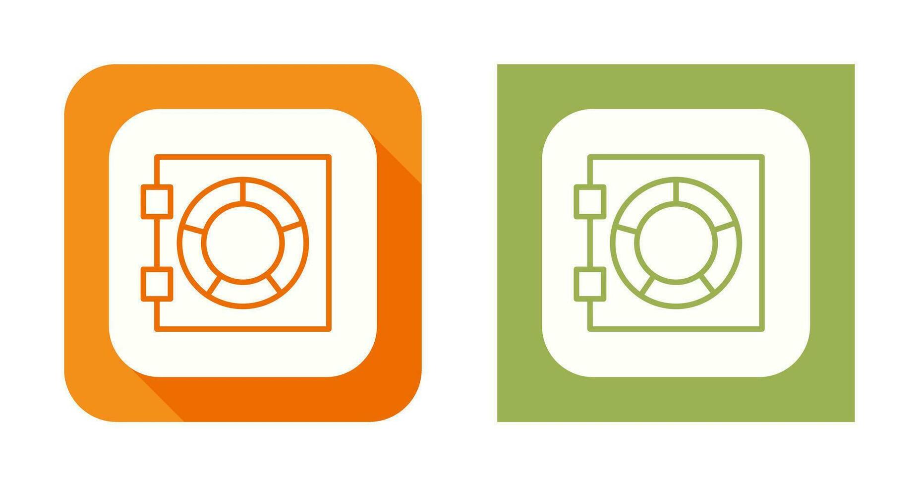 Safe Box Vector Icon