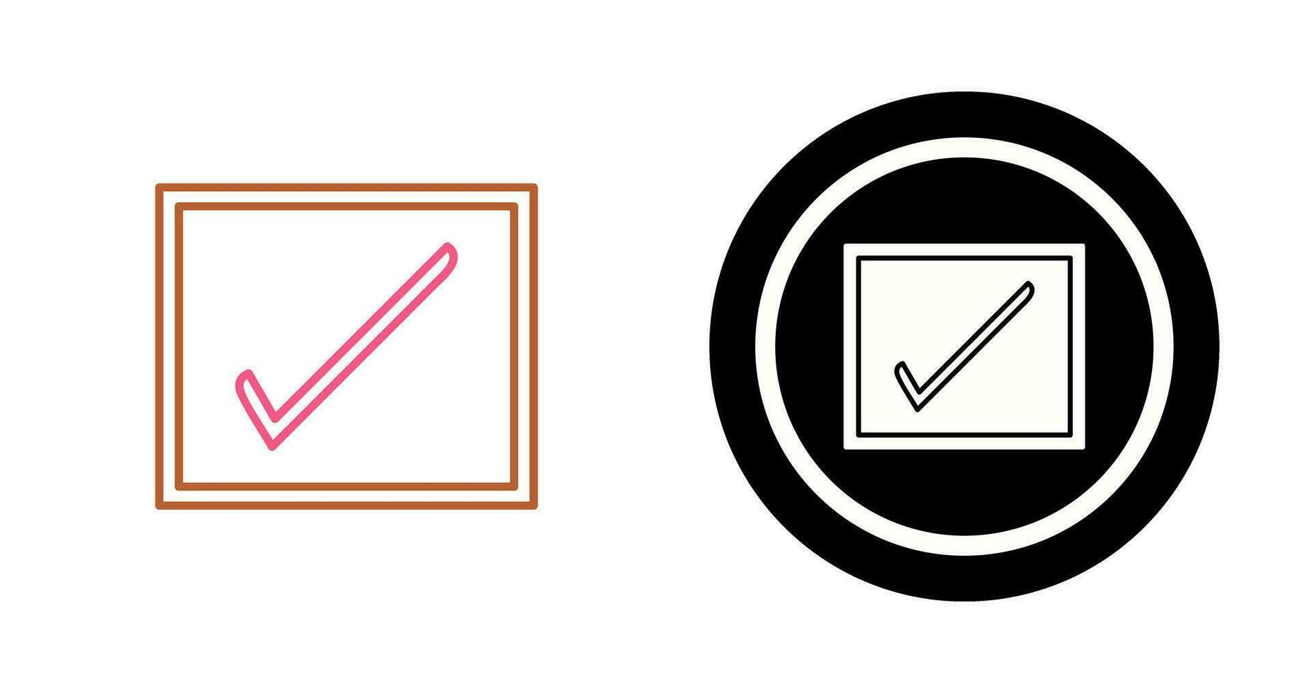 Checkbox Vector Icon