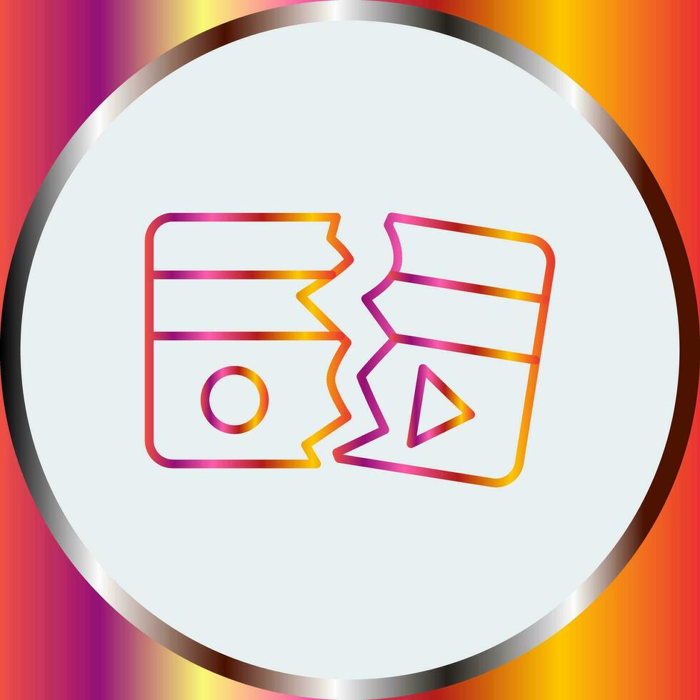 Broken Vector Icon