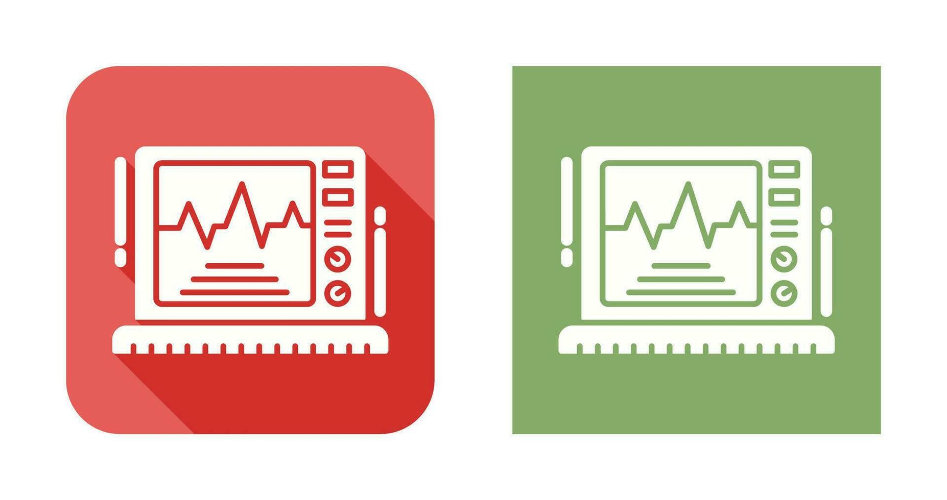 Ekg Monitor Vector Icon