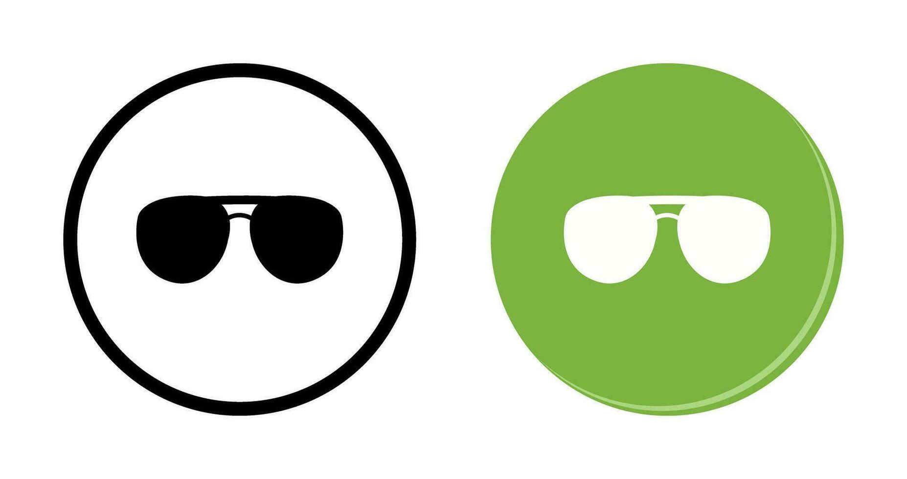 Unique Glasses Vector Icon