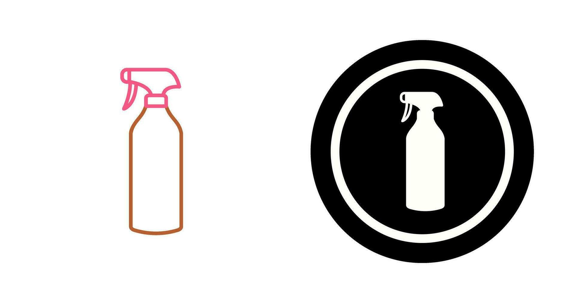 Spray bottle Vector Icon