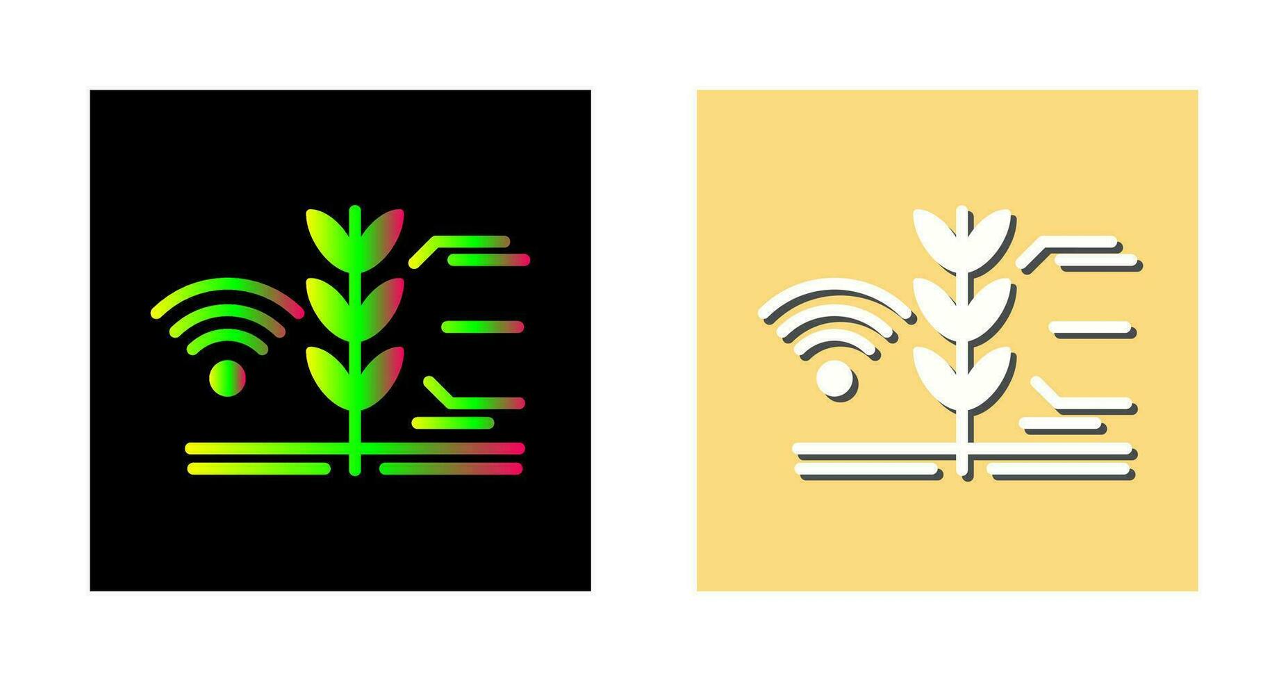 Smart Farm Vector Icon