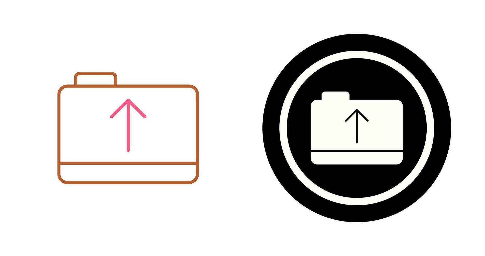 Unique Folder Vector Icon