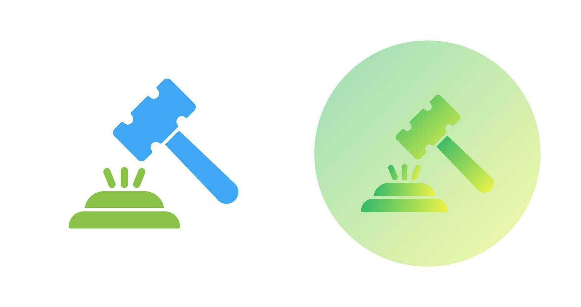 Gavel Vector Icon