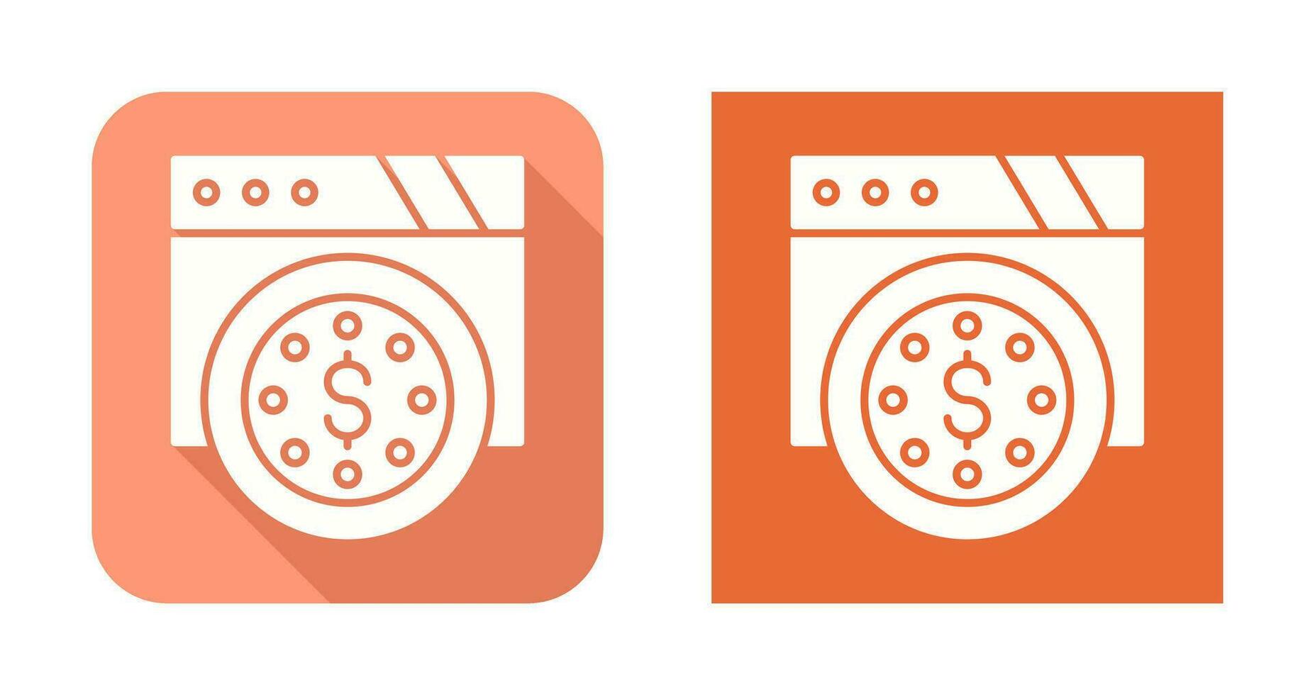 Dollar Coin Vector Icon