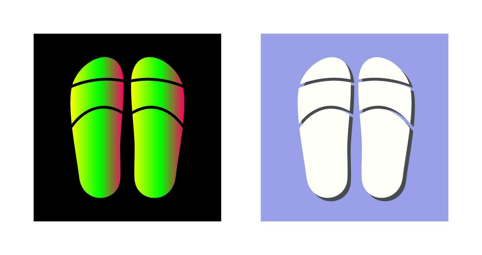 Slippers Vector Icon