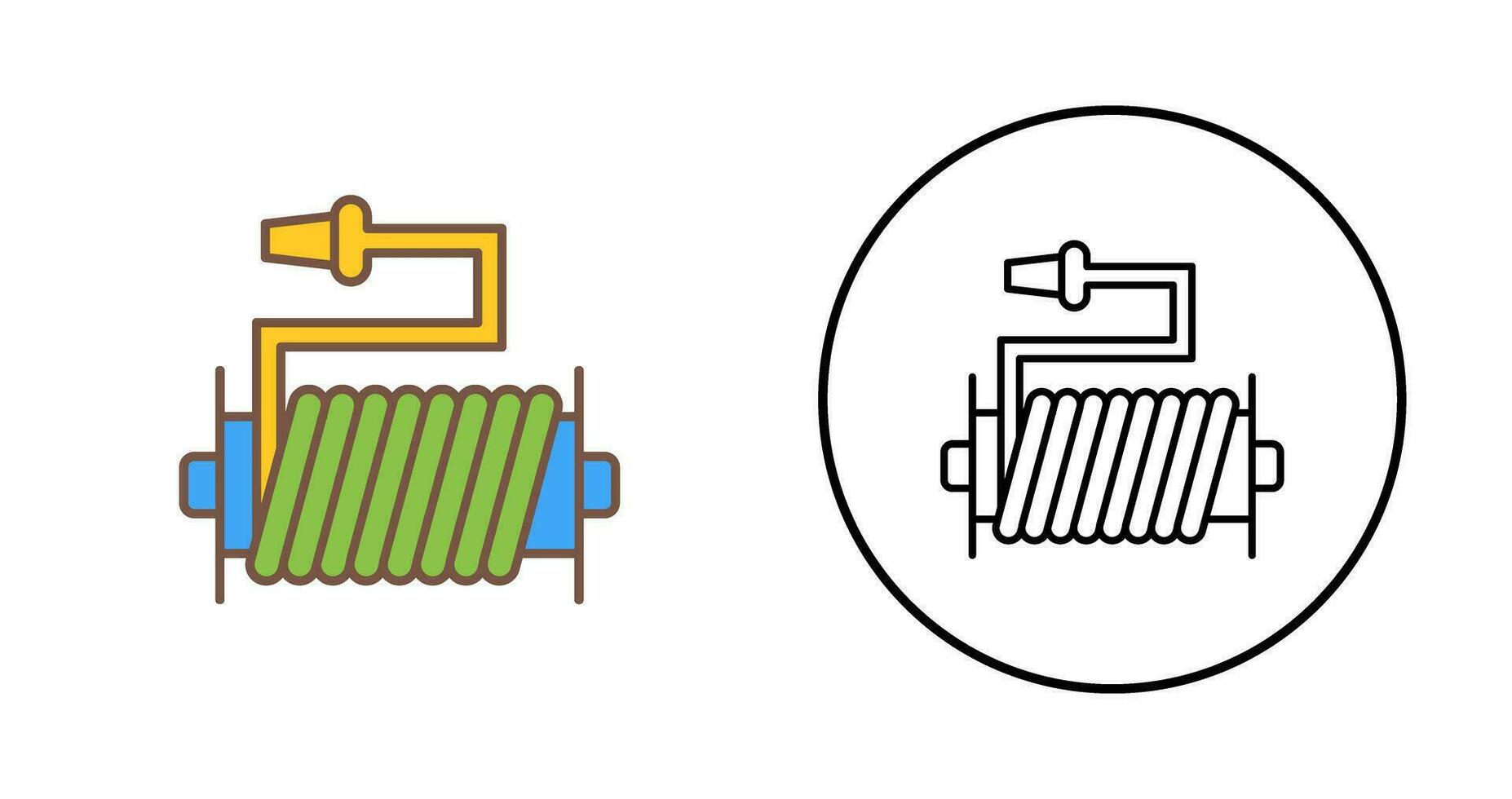 Water Hose Vector Icon