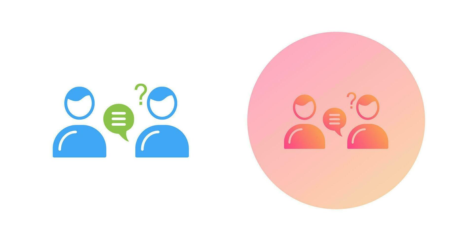 Unique Consulting Services Vector Icon