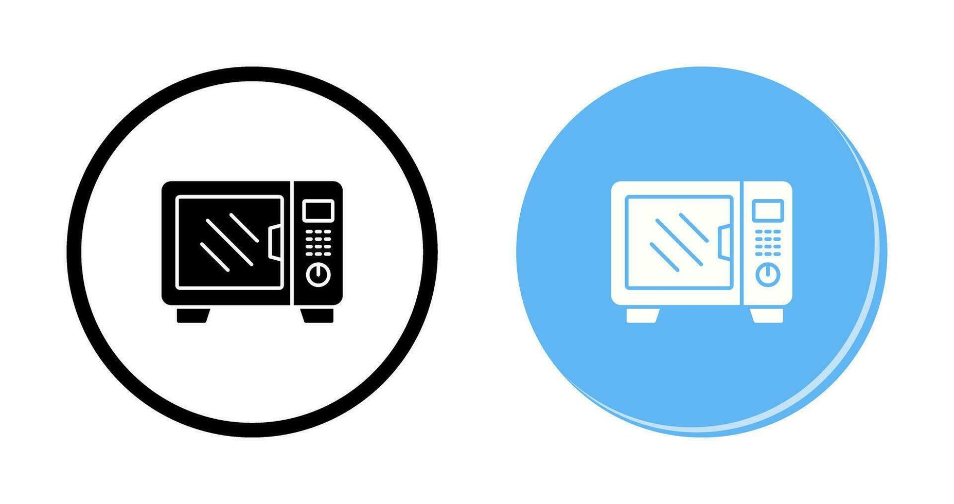 Microwave Vector Icon