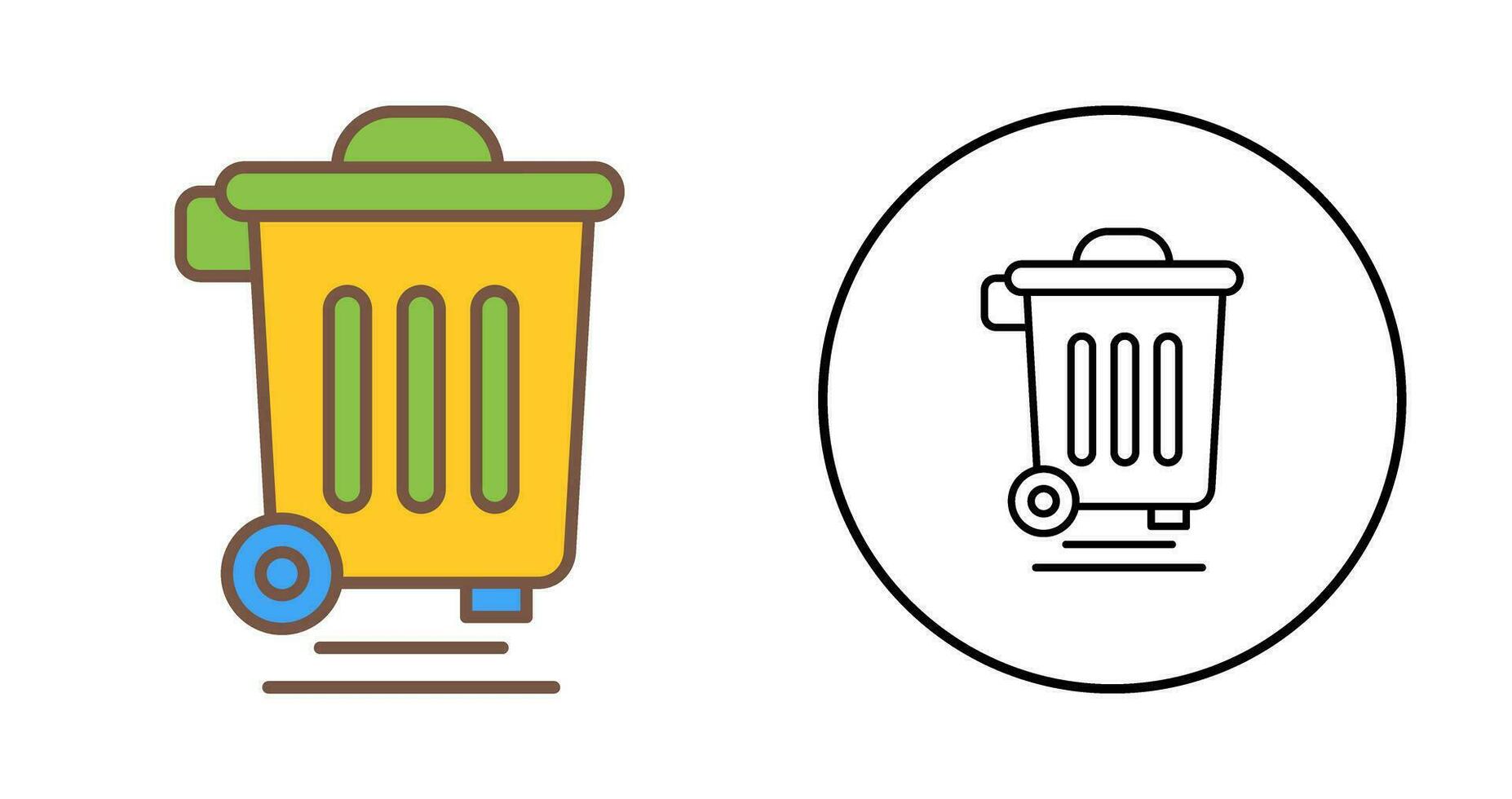 Dustbin Vector Icon