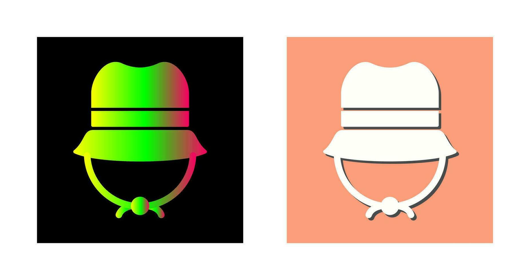 Camping Hat Vector Icon