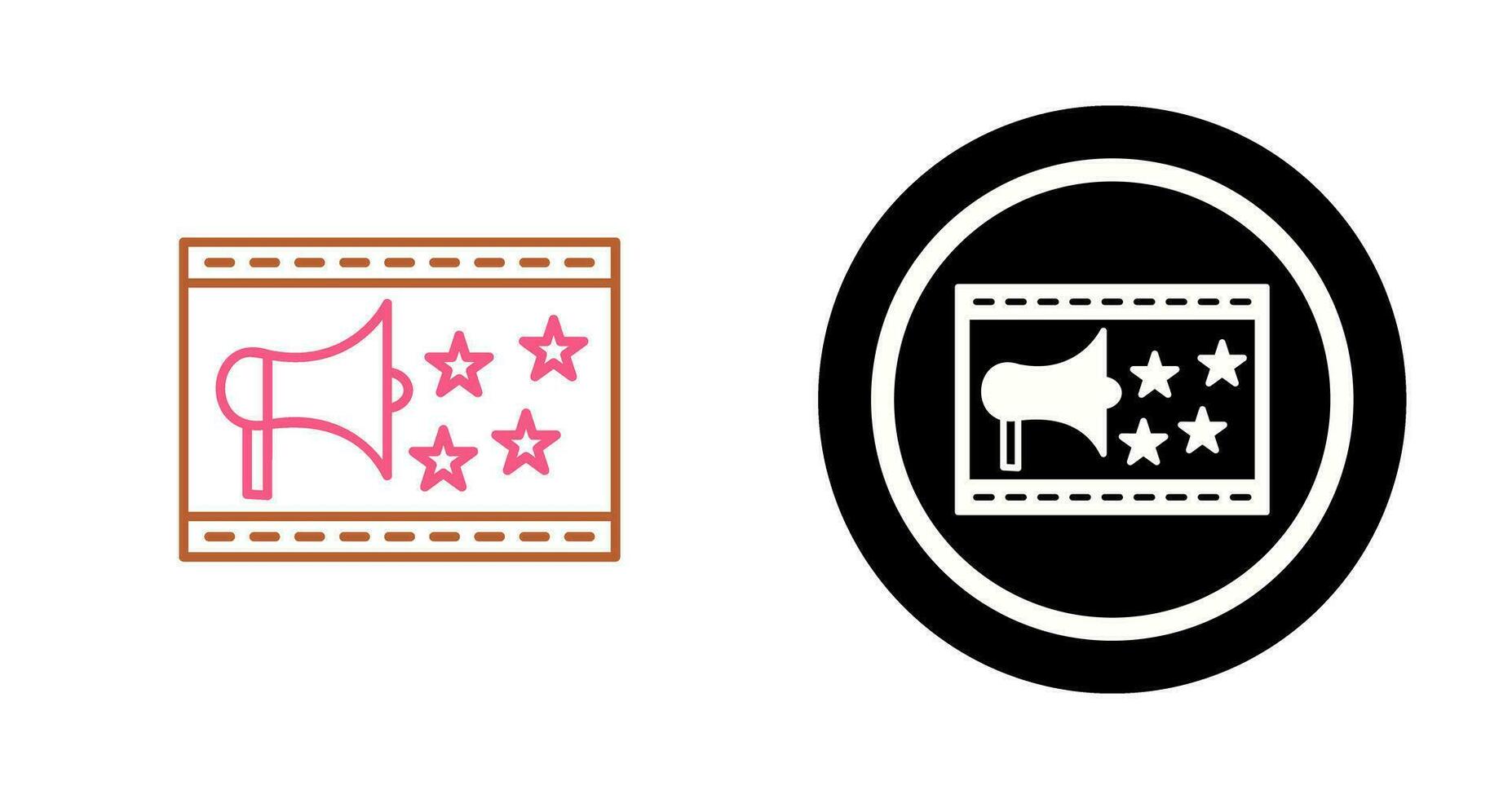 Unique Website Promotion Vector Icon