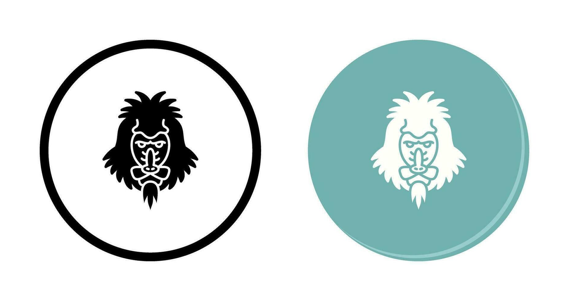 Mandrill Vector Icon