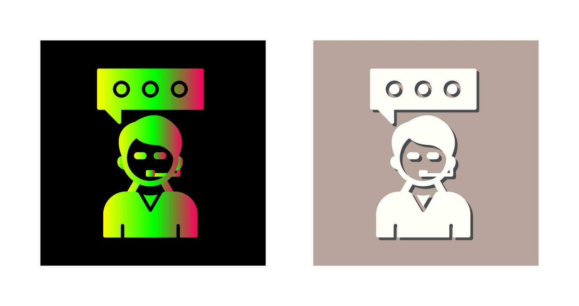 Client Service Vector Icon