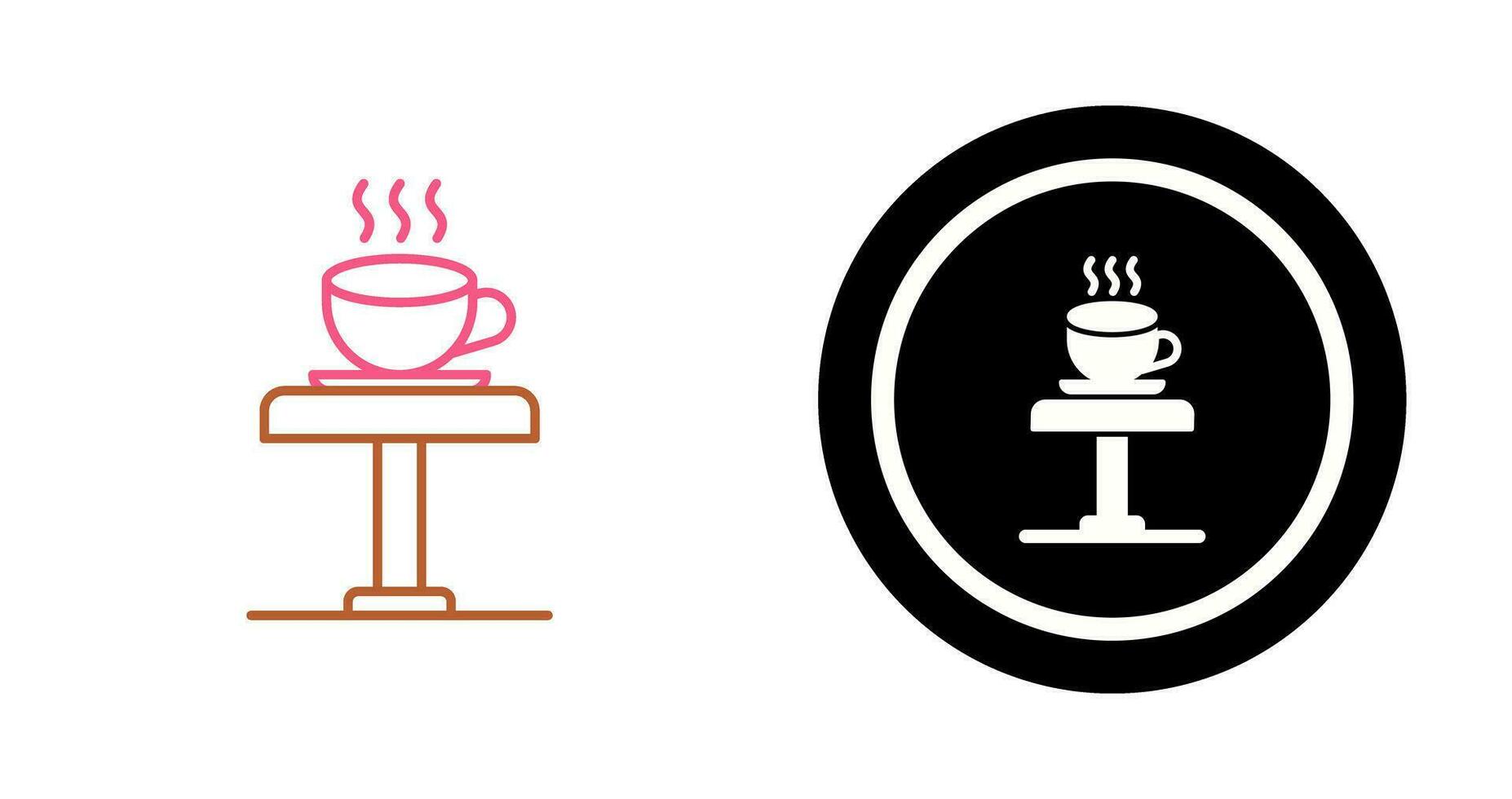 Coffee Table Vector Icon