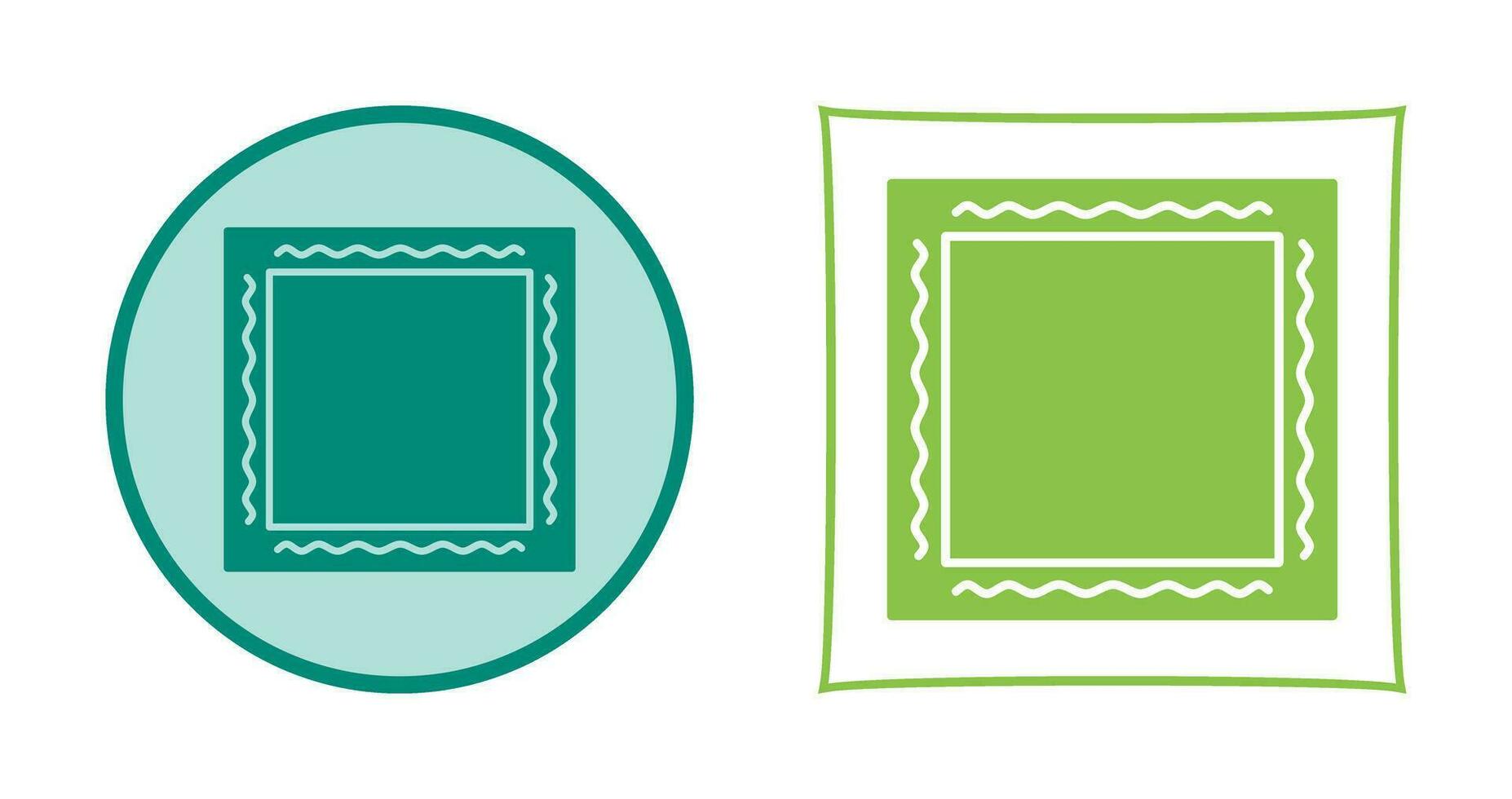 Unique Frame Vector Icon