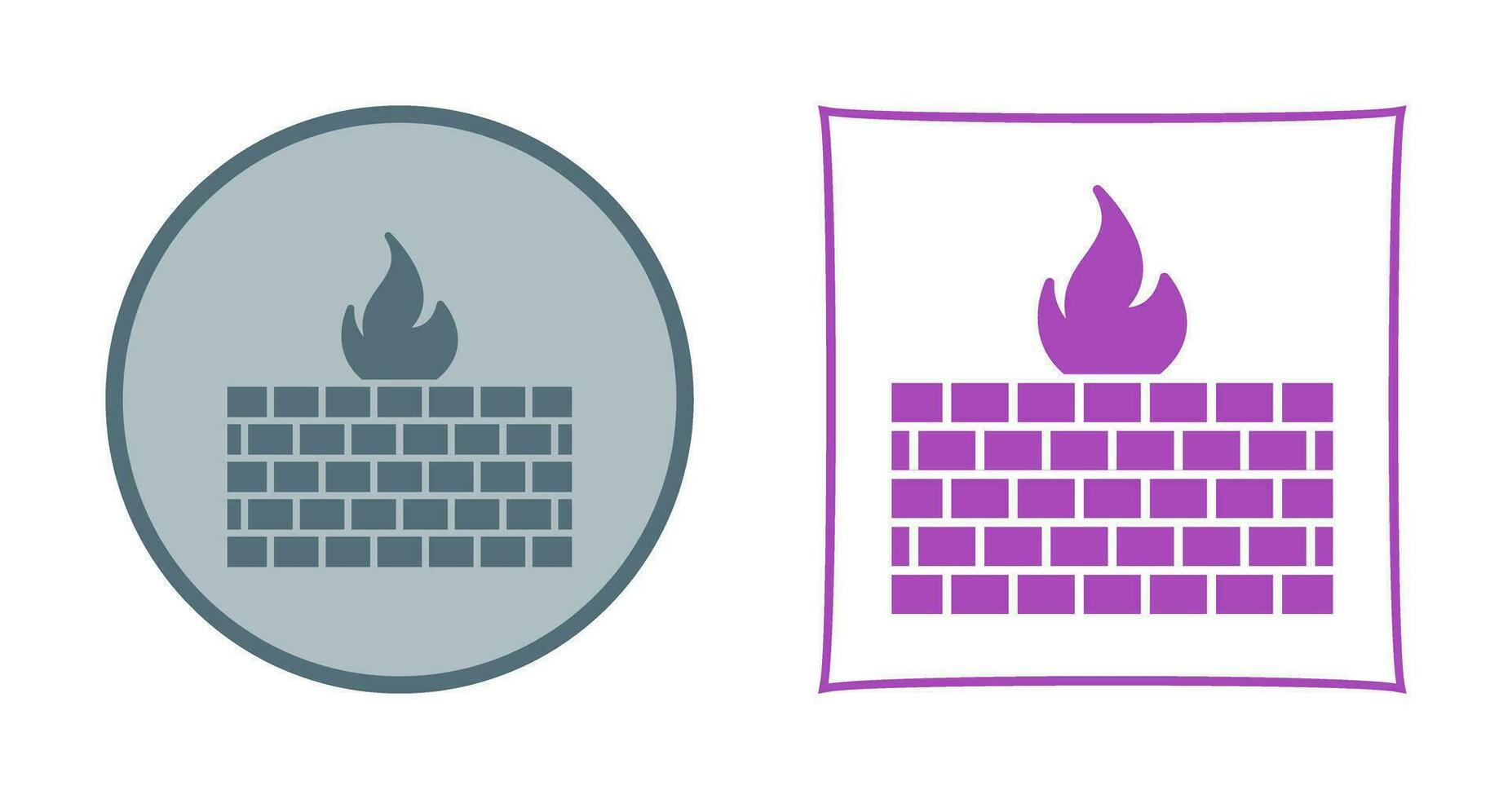 Firewall Vector Icon