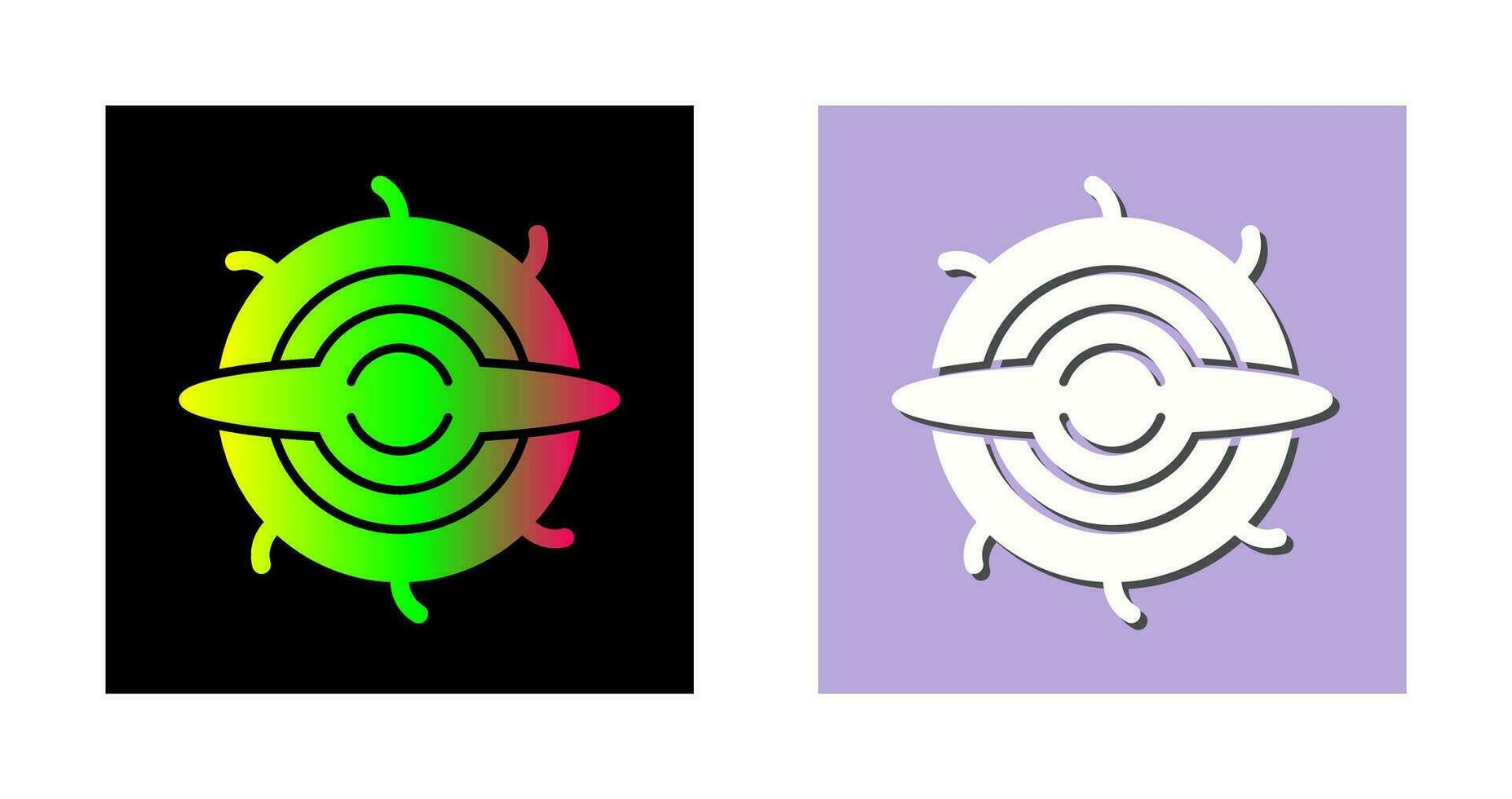 Black Hole Vector Icon