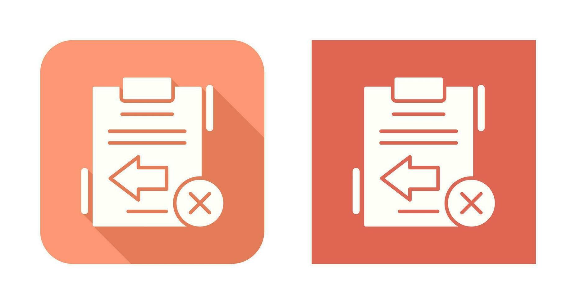 Return Failed Vector Icon