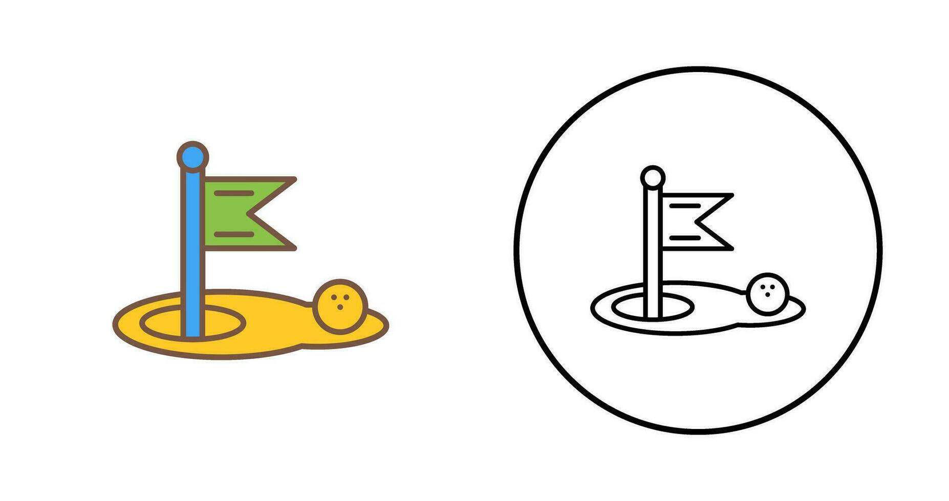 Golf Vector Icon