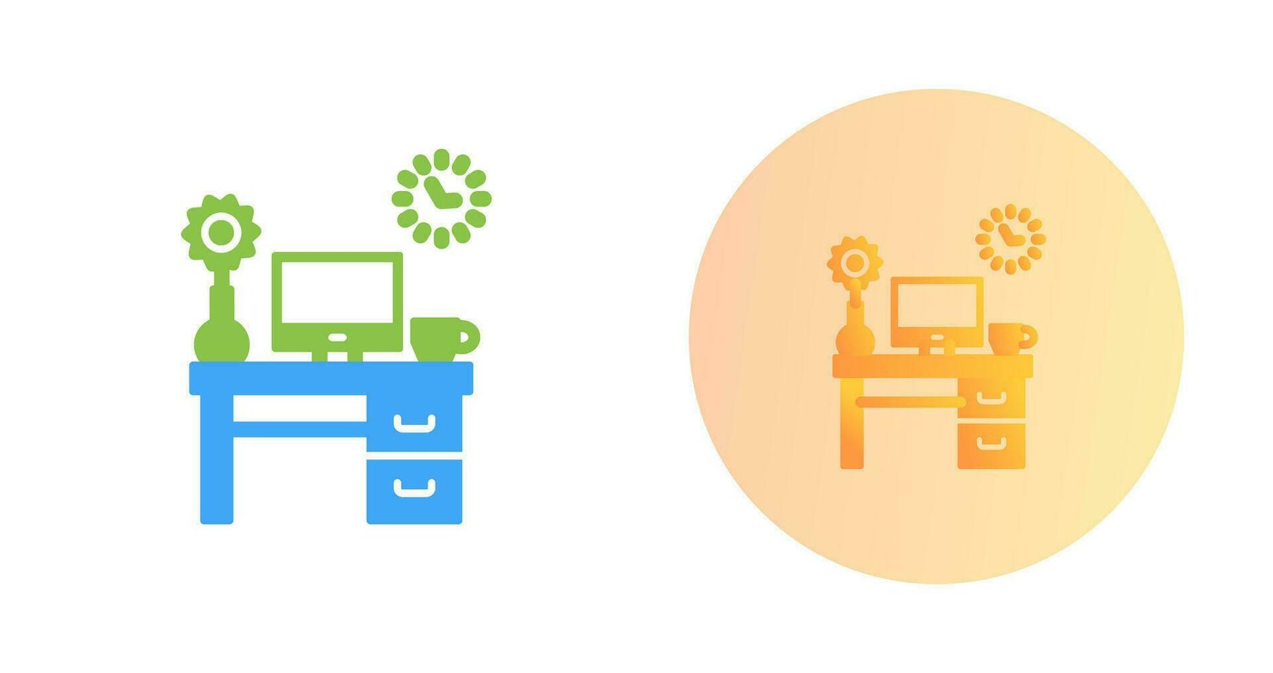 Work Table Vector Icon