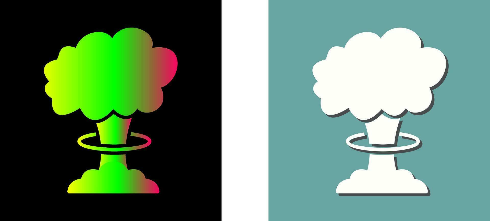 Unique Bomb Blast Vector Icon