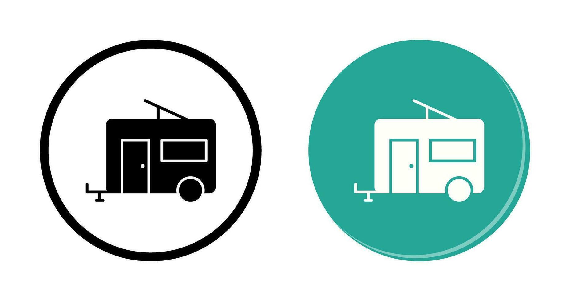 Trailer Vector Icon