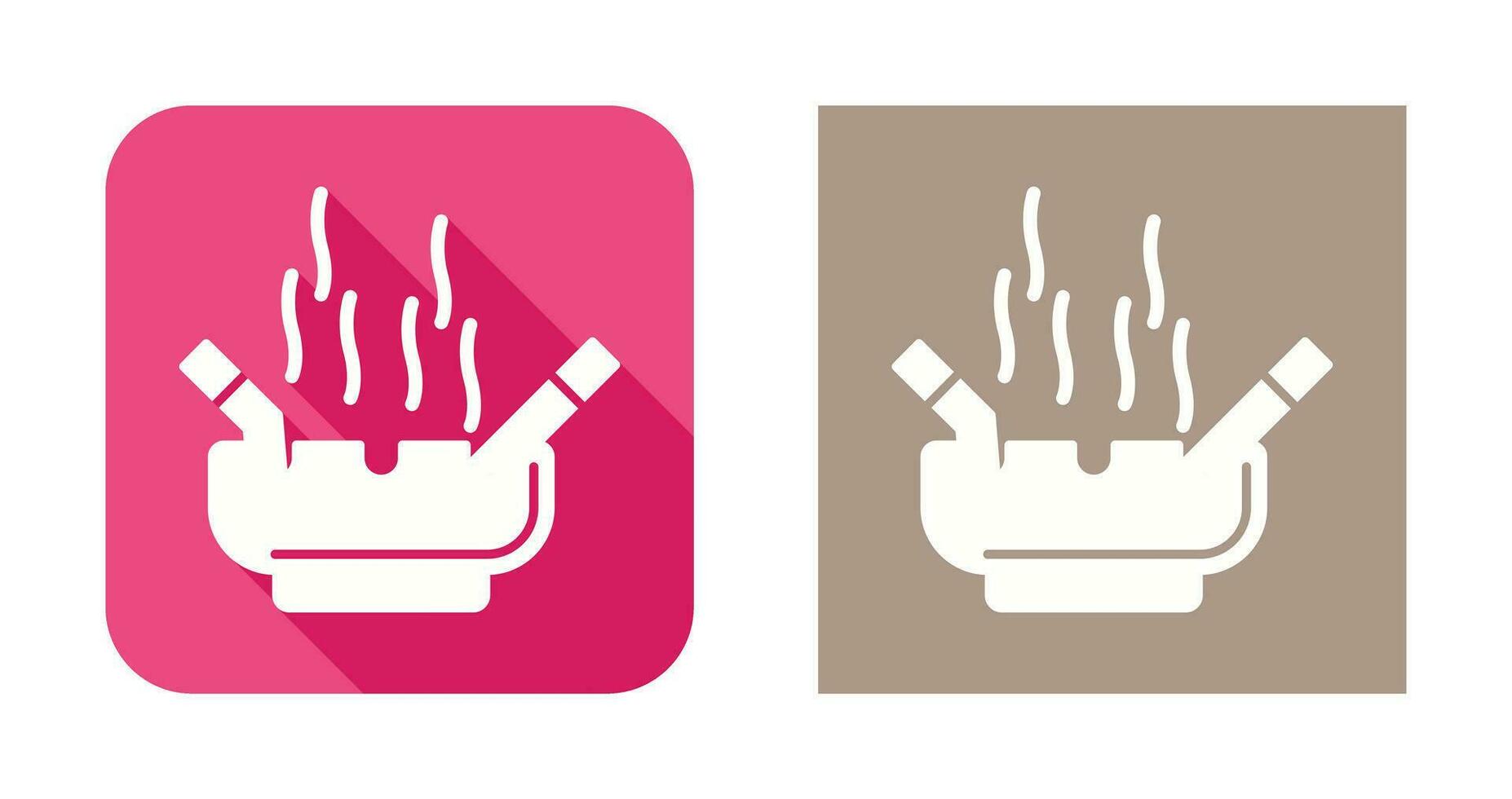 Ashtray Vector Icon