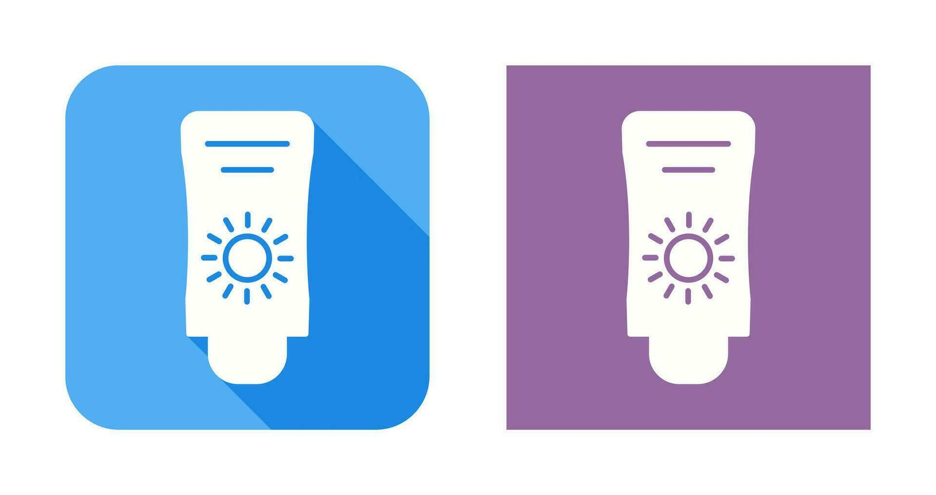 Sun Cream Vector Icon