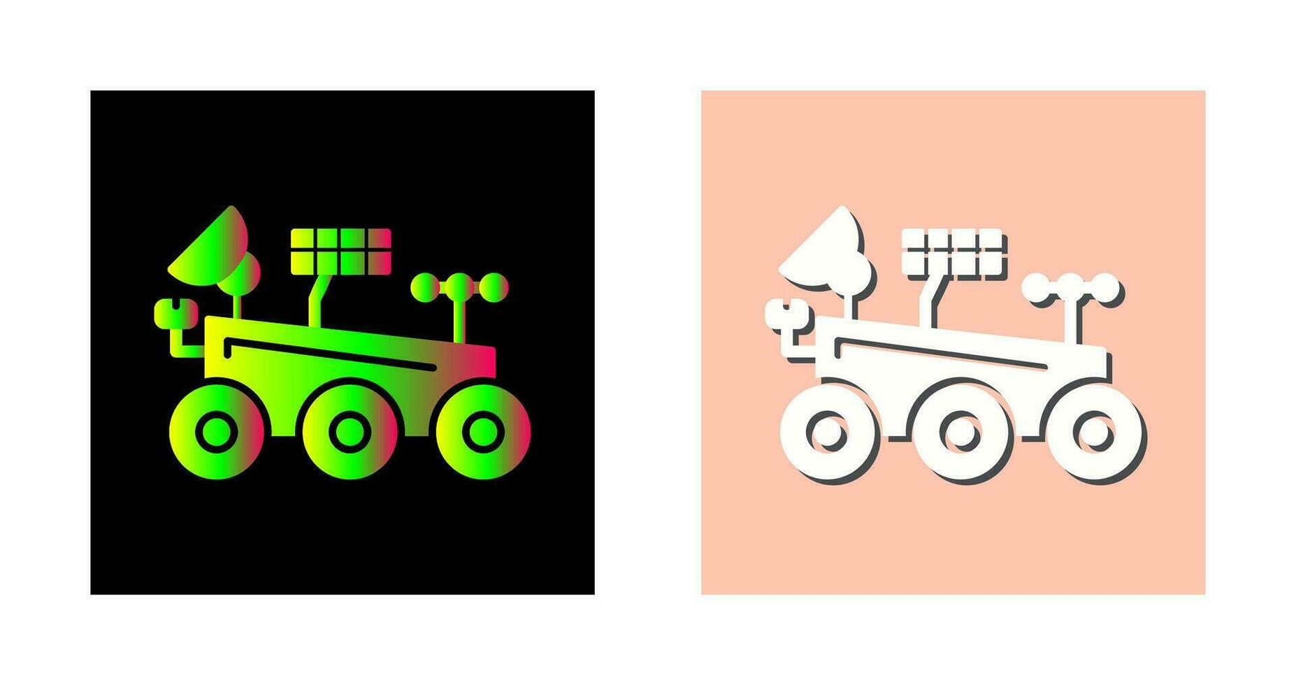 Mars Rover Vector Icon